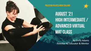 High Intermediate Advanced Virtual Mat Class