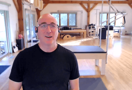Brent Anderson Live Pilates Teaching