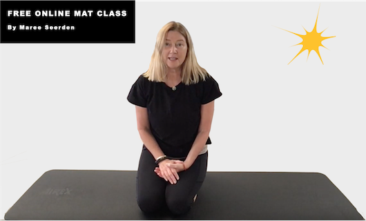 Online Pilates Mat Teaching Classes