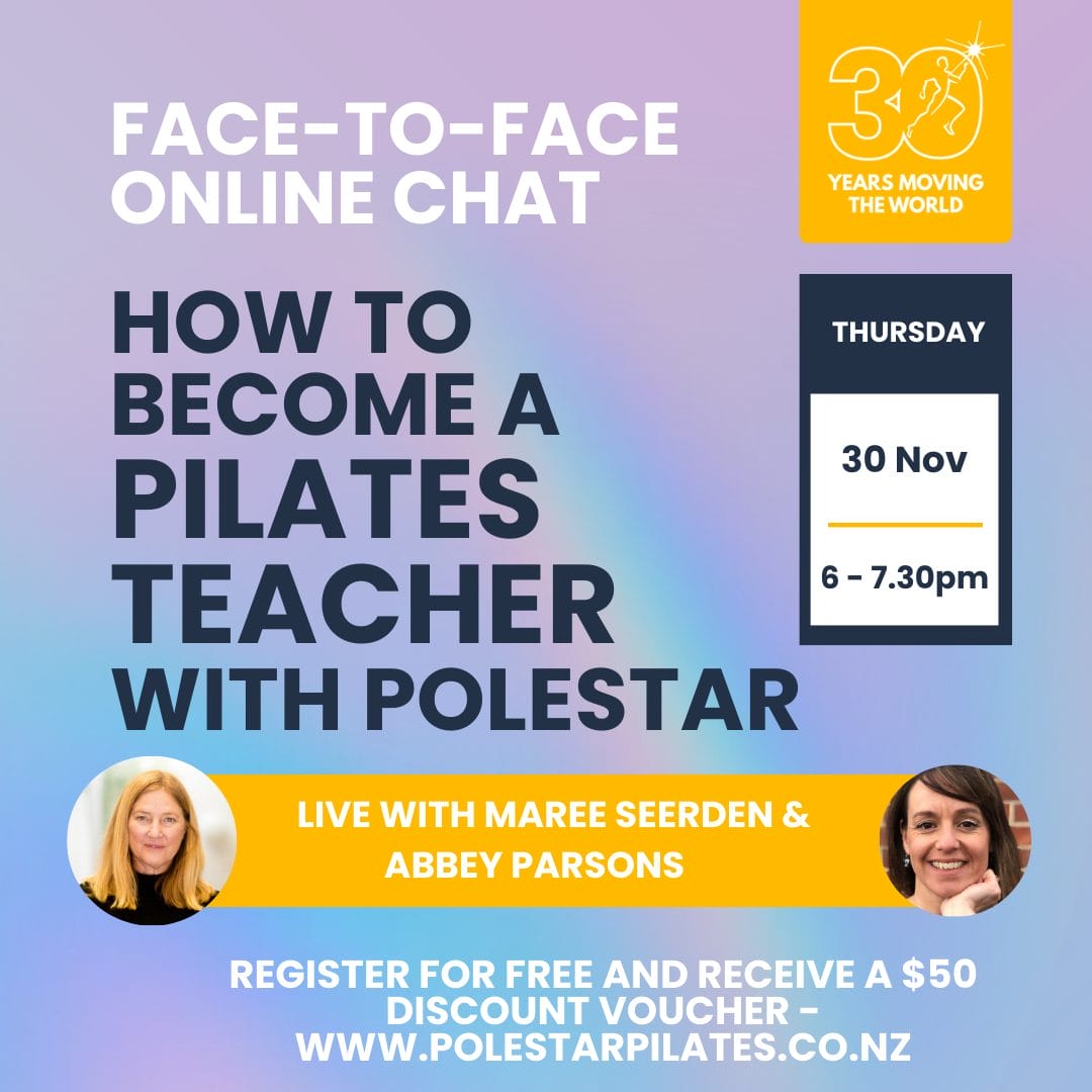FREE Online Polestar Pilates Teacher Training Info Session